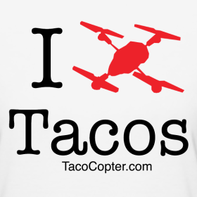 Tacocopter T-shirt design